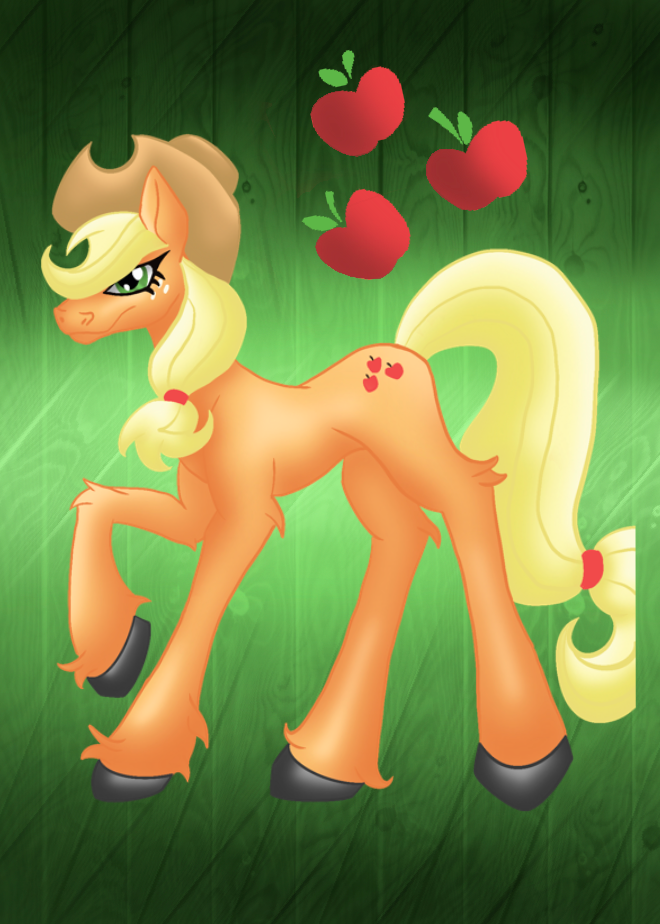 Applejack Art Print