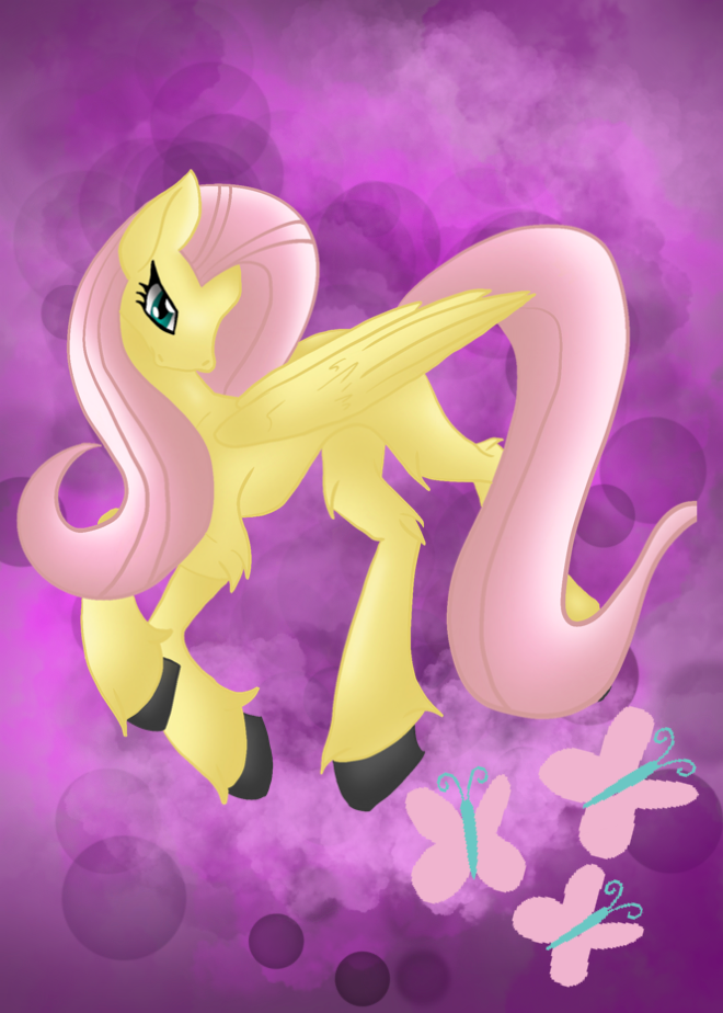 Fluttershy Art Print